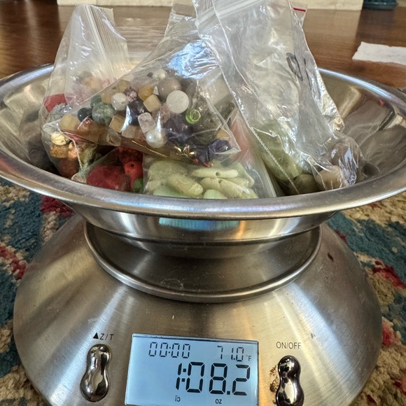 Natural Gemstone Beads Craft Lot - Picture 2 of 9